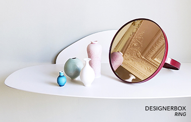 Ring mirror design by Elisabeth Hertzfeld