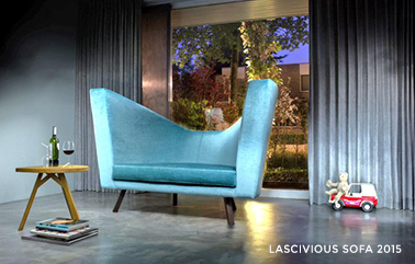 Lascivious sofa design by Maarten Baptist