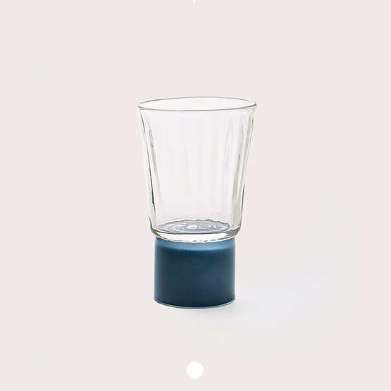 Verre - Collection Moire - Bleu - Verre - Design : Atelier George