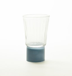 Verre - Collection Moire - Bleu