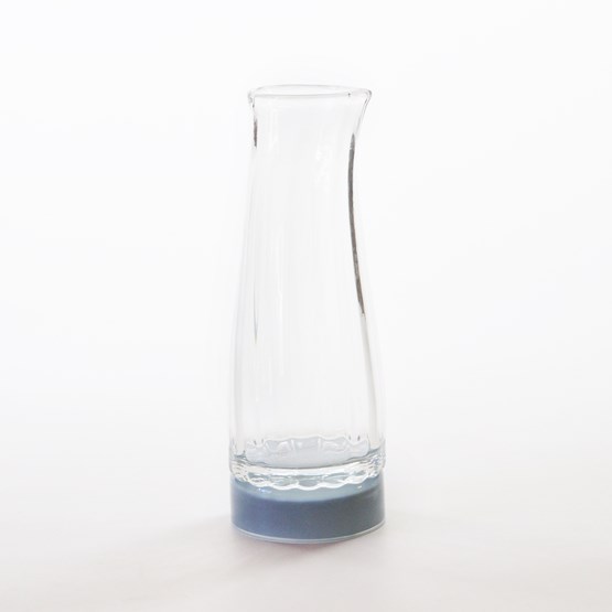 Carafe - Collection Moire - blue  - Design : Atelier George