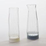 Carafe - Collection Moire - blue  - Glass - Design : Atelier George 2