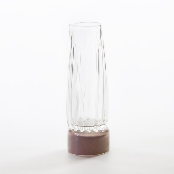 Carafe - Collection Moire - mocha - Design : Atelier George