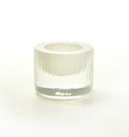Egg cup - Collection Moire - ivory