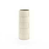 Ceramic Vase - Green  - White - Design : Murmull 3