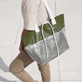 Rectangular Carrier Bag - Green - Green - Design : Murmull 4