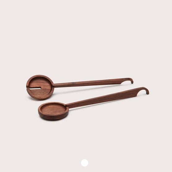 T1 | Salad Spoons - Dark Wood - Design : Grace Souky