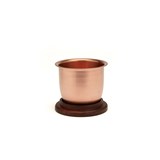C3 Small Container in Copper with Wood Lid - Copper - Design : Grace Souky 3
