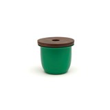 C3 Small Container Green with Wood Lid - Green - Design : Grace Souky 2