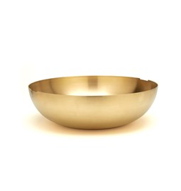 C1 Large Bowl in Brass