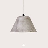 CONICAL pendant light - Concrete - Design : Tim Walker Studio 6