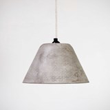 CONICAL pendant light - Concrete - Design : Tim Walker Studio 2