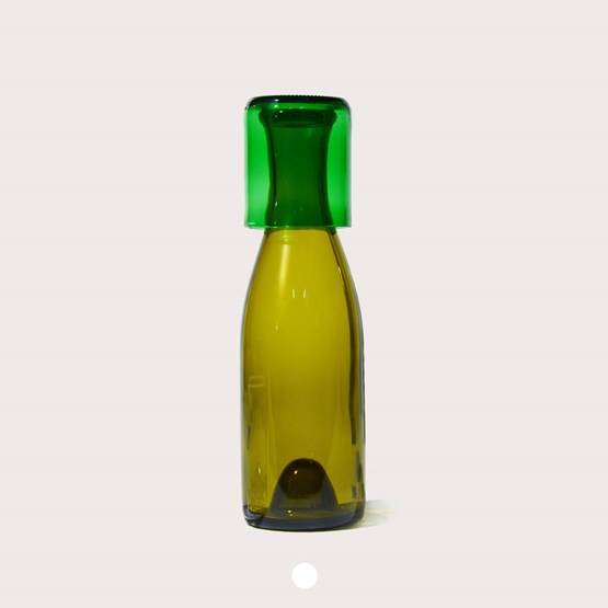 Carafe N°8 - green - Glass - Design : SAMESAME