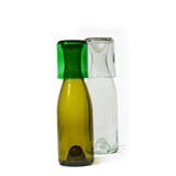 Carafe N°8 - green - Glass - Design : SAMESAME 2