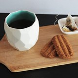 Tasse à café POLIGON - vert - Vert - Design : Studio Lorier 2
