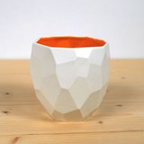 Tasse à café POLIGON - orange - Orange - Design : Studio Lorier 3