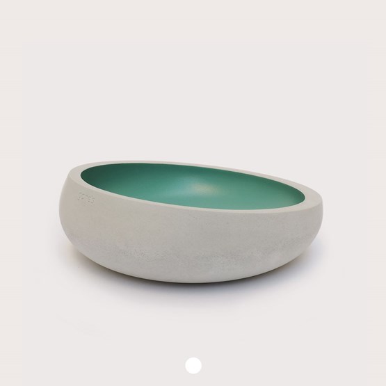 BRUT Trinket bowl - Beryl green - Design : Gone's
