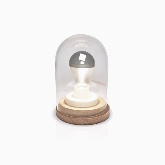 Lampe cloche PRECIEUSE - Designerbox - Bois clair - Design : Gesa Hansen
