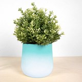 Pot de fleur FLOWERTOP - vert  - Vert - Design : Studio Lorier 2