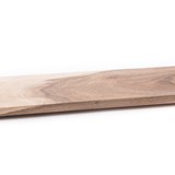 OSTE longy serving plate - walnut wood in cold tones - Dark Wood - Design : TU LAS 2