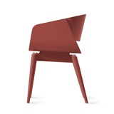 Fauteuil 4th ARMCHAIR COLOR SOFT - rouge - Rouge - Design : Almost 4