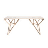 Table FIRST - Bois clair - Design : Almost 3