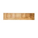 Glass rack MODEL B12  - one piece wild cherry wood - Light Wood - Design : TU LAS 4