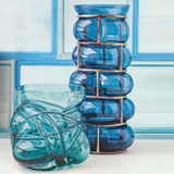 Vase PELOTE - Bleu - Bleu - Design : Vanessa Mitrani 2
