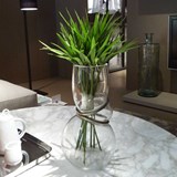 DOUBLE RING vase - clear - Glass - Design : Vanessa Mitrani 3