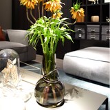 DOUBLE RING vase - clear - Glass - Design : Vanessa Mitrani 4