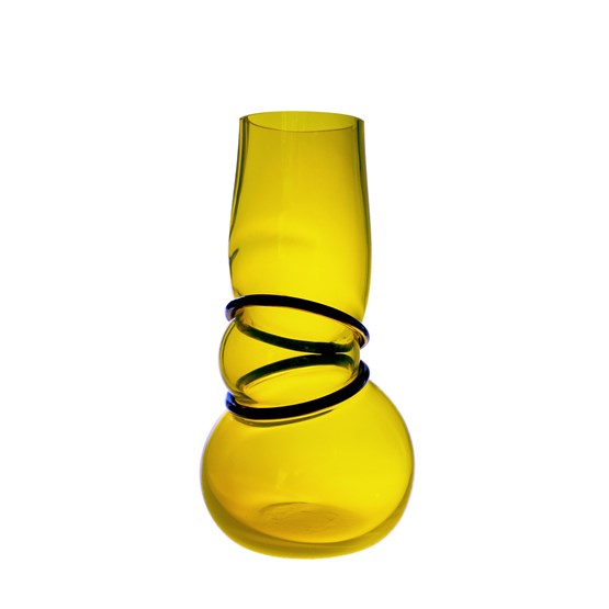 Vase DOUBLE RING - Jaune - Design : Vanessa Mitrani