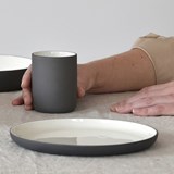 Coffee mug | dark grey - Grey - Design : Archive Studio 5