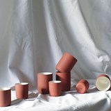 Coffee mug | terracotta - Red - Design : Archive Studio 3