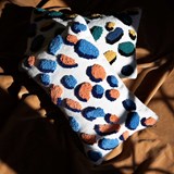 LEO N°2 cushion  - Multicolor - Design : Coco Brun 2
