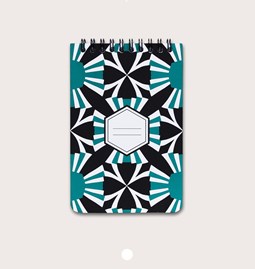 A5 spirale notebook - green