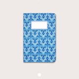Carnet A5 relié couture - bleu clair - Bleu - Design : Coco Brun x Beauregard Studio 5