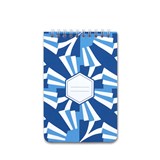 Carnet A5 spirale - bleu - Bleu - Design : Coco Brun x Beauregard Studio 2