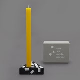 CHIP candle holder - Black - Design : One We Made Earlier 4