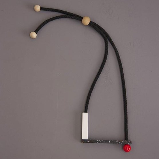 SOL RED necklace  - Design : One We Made Earlier