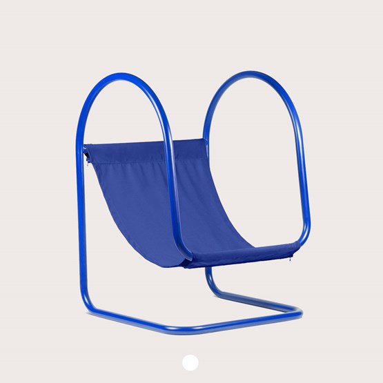 Fauteuil PARA(D) - bleu/bleu - Design : Nova Obiecta