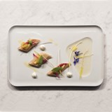 LE LAC - Set de 4 assiettes - Blanc - Design : Mamama 3