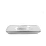 VOLCANO - Set of 4 plates - White - Design : Mamama 2