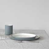 Set repas | bleu (8 assiettes) - Bleu - Design : Archive Studio 2