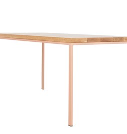 Table SIMPELVELD - beige red