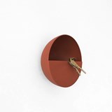 SPOK hook / pocket holder - terracotta - Design : Koska 9