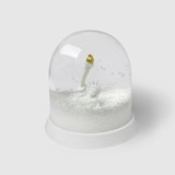 Snow globe - Statue of Liberty - White - Design : Atypyk 2