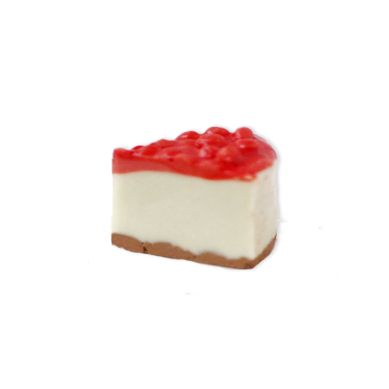 Little Monchou Cake pin/broche  - Red - Design : Stook Jewelry