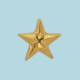 Golden Star pin - Gold - Design : Stook Jewelry 3