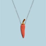 Pepper necklace - red  2
