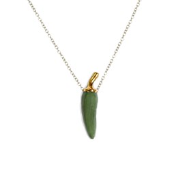 Pepper necklace - green